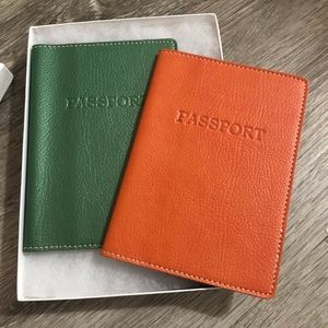 Italian Leather Passport Holders